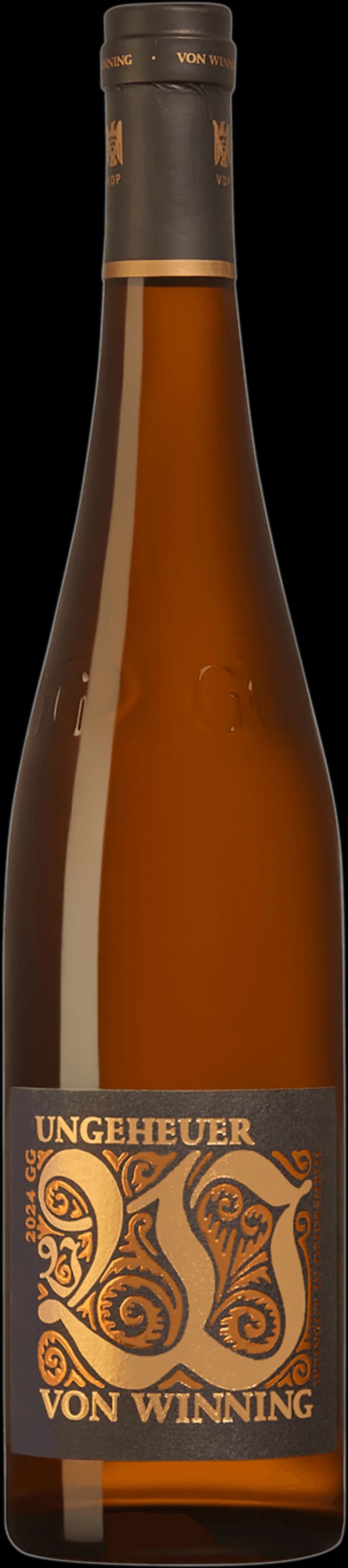 Flaska Von Winning vitt vin från Pfalz i Tyskland