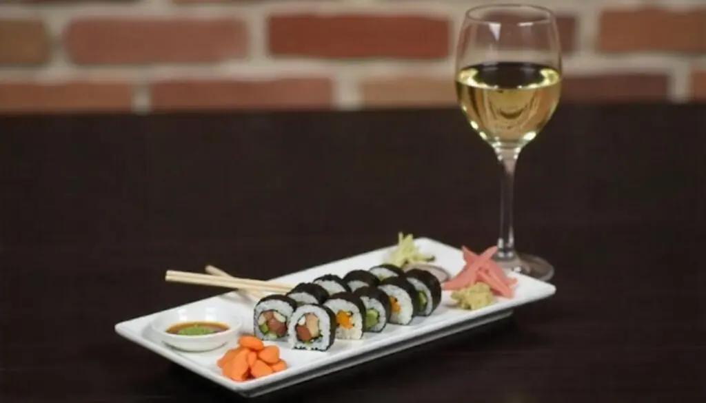 vin till sushi