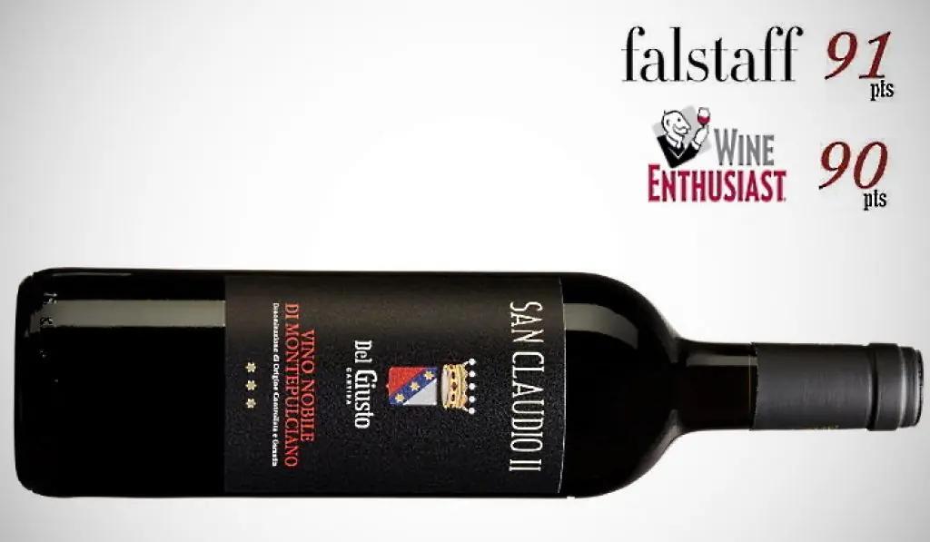 Vino Nobile - flaska san claudio