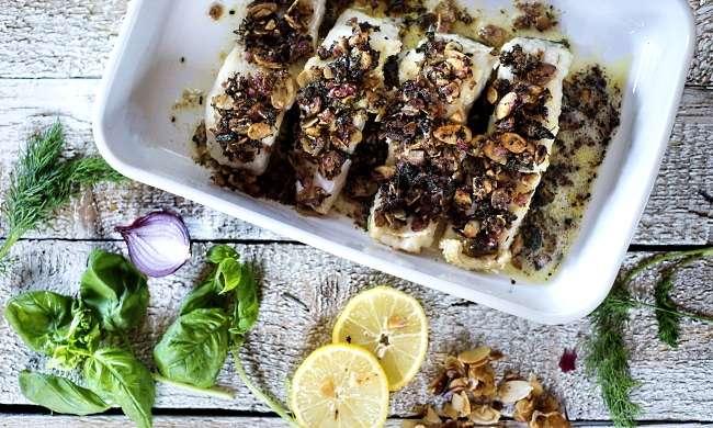 Ny Sauvignon Blanc & spröd torsk med sumac