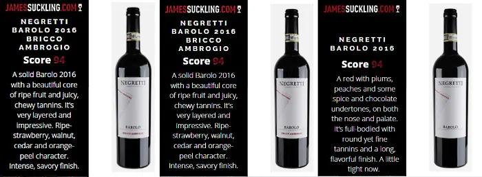 The Green Experience - 3 Negretti viner