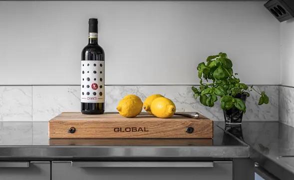 Chianti il Drago e la Fornace flaska med citron