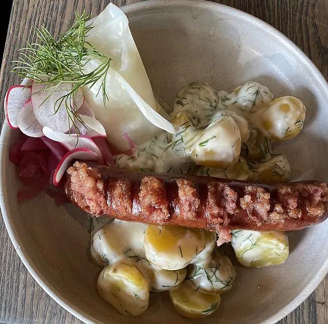 Isterband med dillstuvad potatis