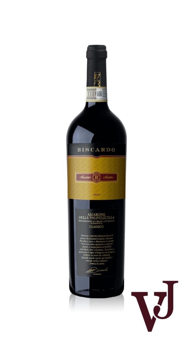 Amarone Della Valpolicella Classico Biscardo - Vinjournalen.se Amarone Della Valpolicella Classico Biscardo från www.vinjournalen.se