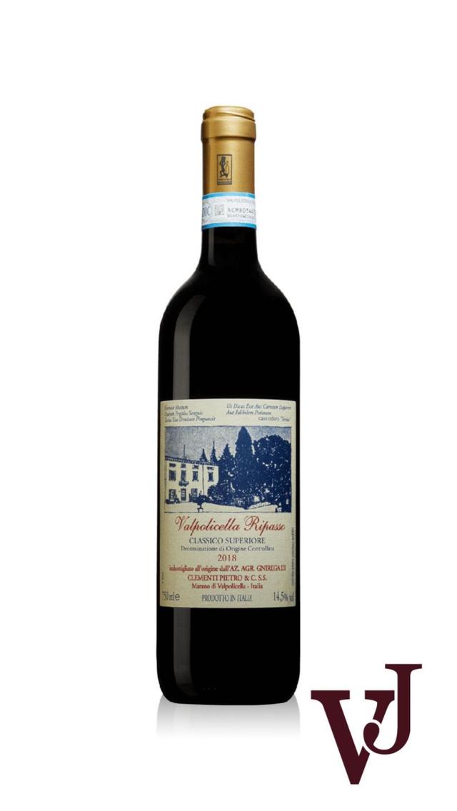 Valpolicella Ripasso Superiore Vini Pietro Clementi 2018 - Vinjournalen.se Valpolicella Ripasso Superiore Vini Pietro Clementi 2018 från www.vinjournalen.se