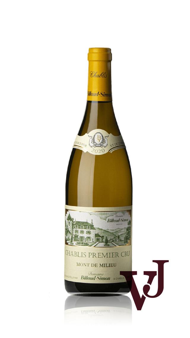 Chablis Premier Cru Mont de Milieu Billaud-Simon 2020 Chablis Premier Cru Mont de Milieu Billaud-Simon 2020