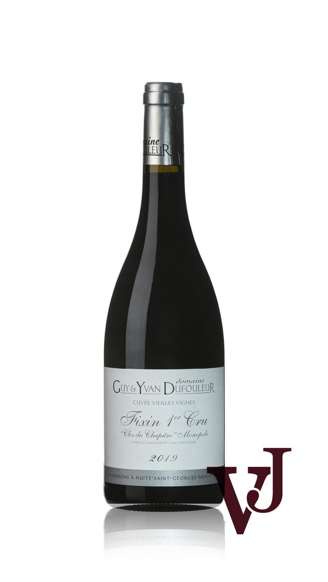 Fixin 1er Cru Clos du Chapitre Monopole Cuvée Vieille Vignes 2019 Fixin 1er Cru Clos du Chapitre Monopole Cuvée Vieille Vignes 2019