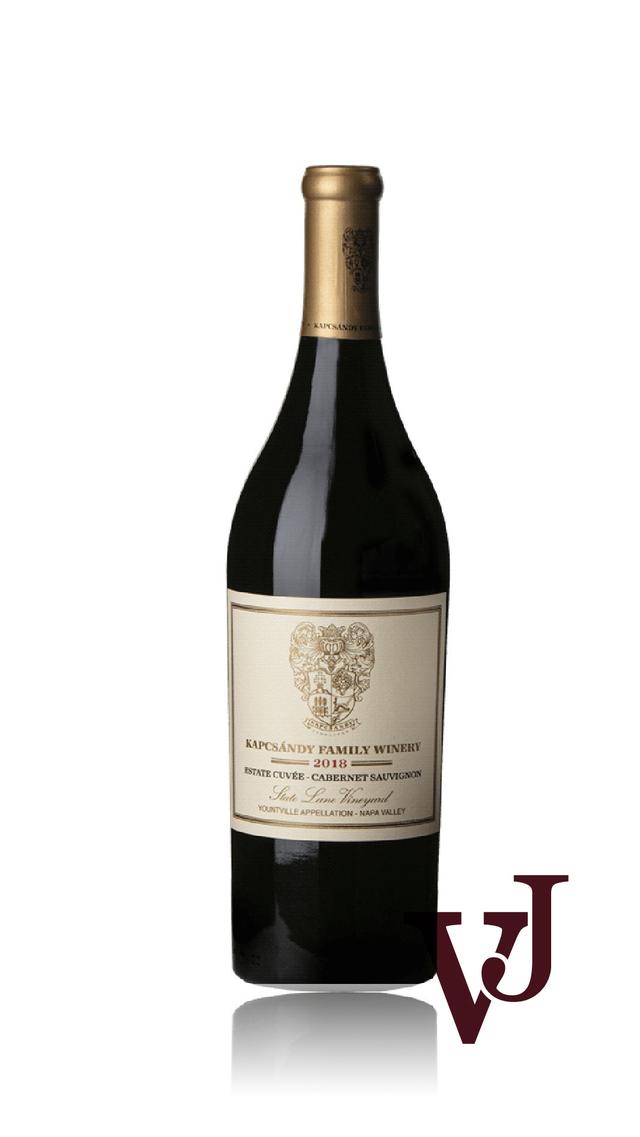 Kapcsándy Estate Cuvée Cabernet Sauvignon 2018 Kapcsándy Estate Cuvée Cabernet Sauvignon 2018