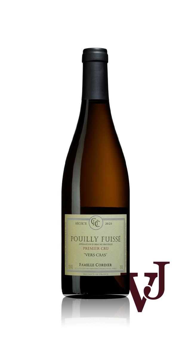 Pouilly-Fuissé Vers Cras Domaine Cordier - Vinjournalen.se Pouilly-Fuissé Vers Cras Domaine Cordier från www.vinjournalen.se