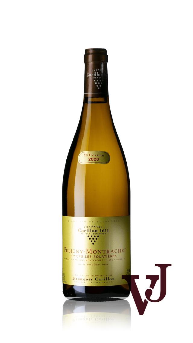 Puligny-Montrachet Premier Cru Les Folatières François Carillon 2020 - Vinjournalen.se Puligny-Montrachet Premier Cru Les Folatières François Carillon 2020 från www.vinjournalen.se