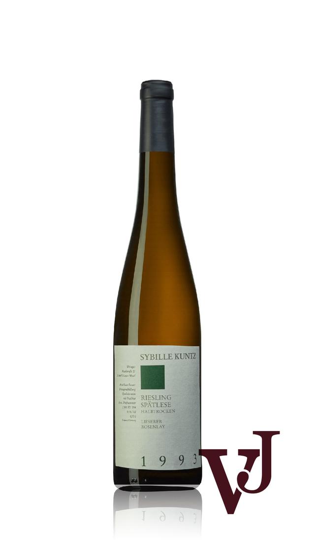 Sybille Kuntz Lieserer Rosenlay Riesling Spätlese 1993 - Vinjournalen.se Sybille Kuntz Lieserer Rosenlay Riesling Spätlese 1993 från www.vinjournalen.se