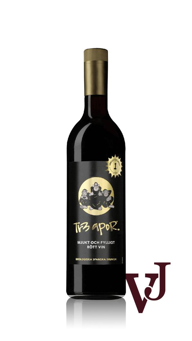 Tr3 Apor Ekologiskt Rött vin - Vinjournalen.se Tr3 Apor Ekologiskt Rött vin från www.vinjournalen.se