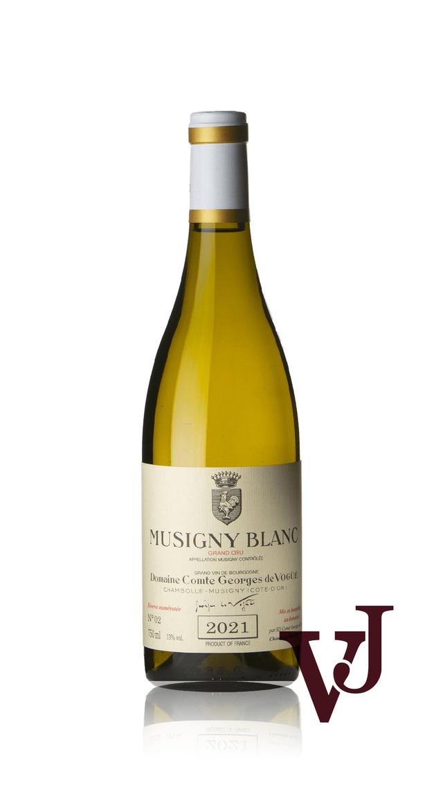 Musigny Blanc Grand Cru Domaine Comte Georges de Vogüé 2021 - Vinjournalen.se Musigny Blanc Grand Cru Domaine Comte Georges de Vogüé 2021 från www.vinjournalen.se