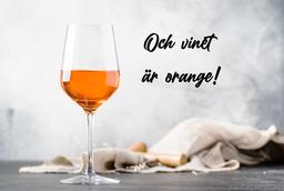 Serverat: orange-vin med fantastisk Bolognese!