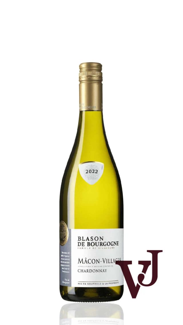 Blason de Bourgogne Mâcon-Villages Chardonnay - Vinjournalen.se Blason de Bourgogne Mâcon-Villages Chardonnay från www.vinjournalen.se