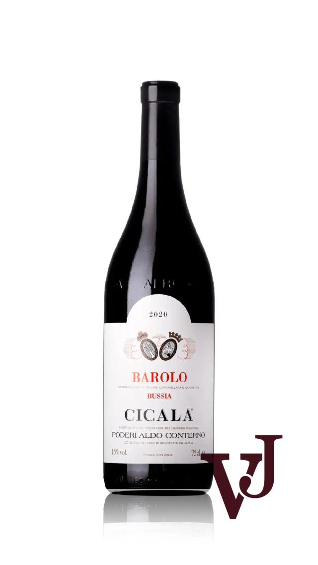 Barolo Bussia Cicala Aldo Conterno - Vinjournalen.se Barolo Bussia Cicala Aldo Conterno från www.vinjournalen.se