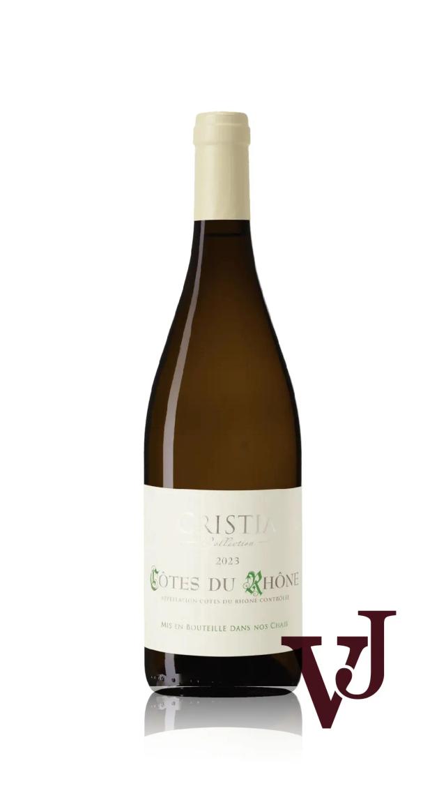 Domaine Cristia Côtes du Rhône Blanc - Vinjournalen.se Domaine Cristia Côtes du Rhône Blanc från www.vinjournalen.se