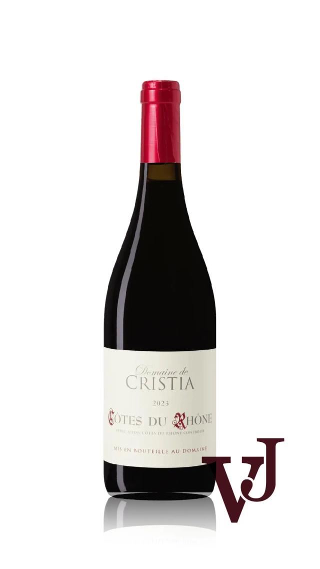 Domaine Cristia Cotes du Rhone Rouge - Vinjournalen.se Domaine Cristia Cotes du Rhone Rouge från www.vinjournalen.se