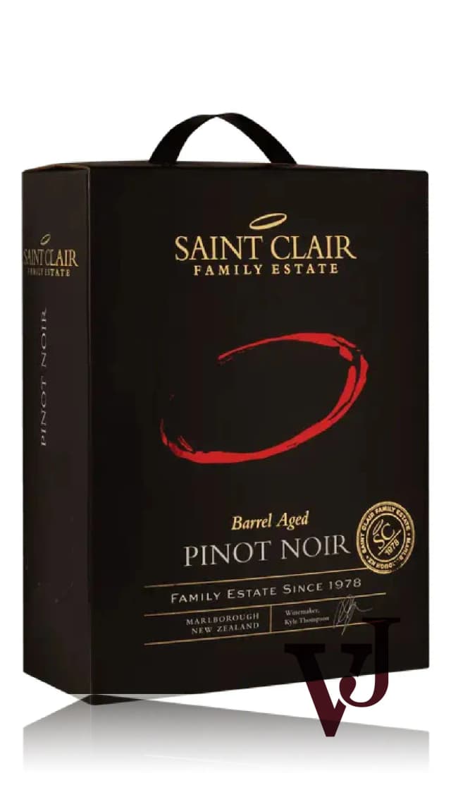 Saint Clair Barrel Aged Pinot Noir - Vinjournalen.se Saint Clair Barrel Aged Pinot Noir från www.vinjournalen.se