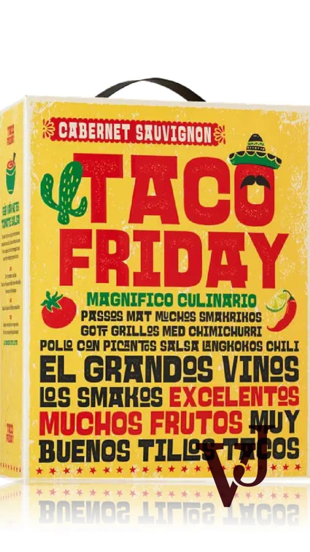 Taco Friday Cabernet Sauvignon - Vinjournalen.se Taco Friday Cabernet Sauvignon från www.vinjournalen.se