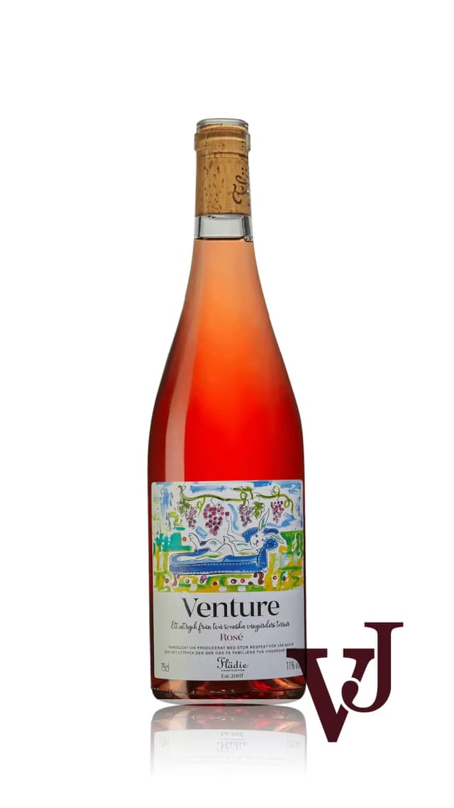 Venture Rosé Flädie Vingård och Vinproduktion - Vinjournalen.se Venture Rosé Flädie Vingård och Vinproduktion från www.vinjournalen.se