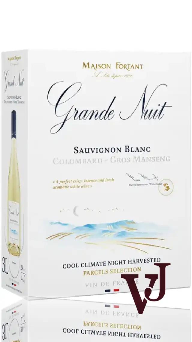 Grande Nuit Sauvignon Blanc Colombard Gros Manseng - Vinjournalen.se Grande Nuit Sauvignon Blanc Colombard Gros Manseng från www.vinjournalen.se