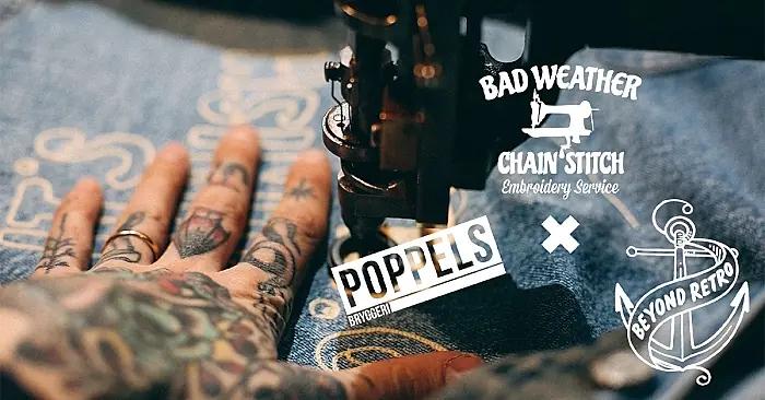 Öl möter broderikonst i Göteborg