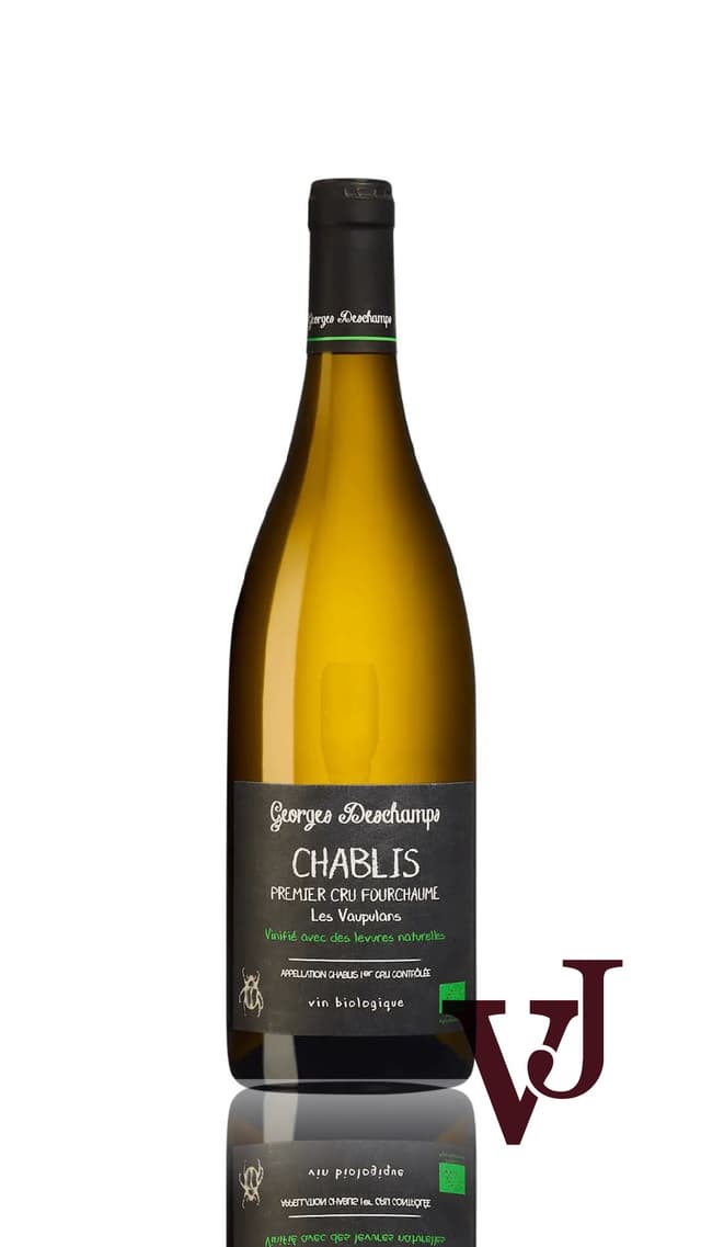 Georges Deschamps Chablis 1er Cru Fourchaume Les Vaupulans, 2022 Georges Deschamps Chablis 1er Cru Fourchaume Les Vaupulans, 2022 Vitt vin från Chablis Premier Cru