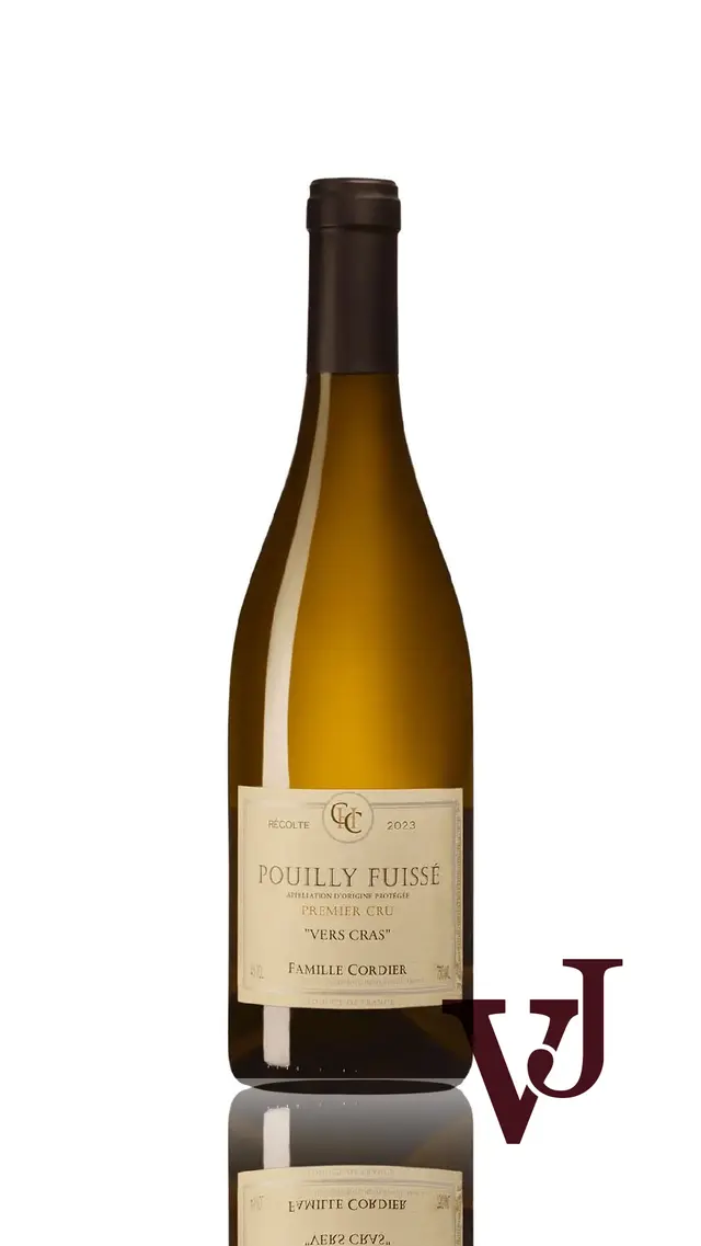 Pouilly-Fuissé Premier Cru Vers Cras Domaine Cordier, 2023 Pouilly-Fuissé Premier Cru Vers Cras Domaine Cordier, 2023 Vitt vin från Pouilly-Fuissé