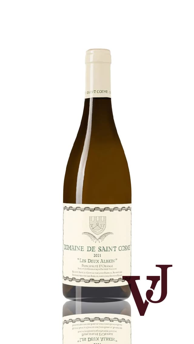 Saint Cosme Les Deux Albion Blanc, 2021 - Vinjournalen.se Saint Cosme Les Deux Albion Blanc, 2021 från www.vinjournalen.se