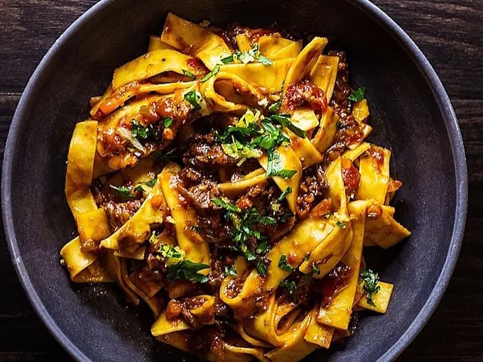 Pappardelle & chiliolja och jordnötter – 5 vintips Pappardelle & chiliolja och jordnötter – 5 vintips