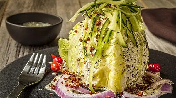 Druvan Riesling - grillad sallad