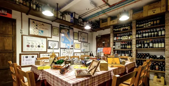 vildsvinsragu - affär Trattoria Falconi