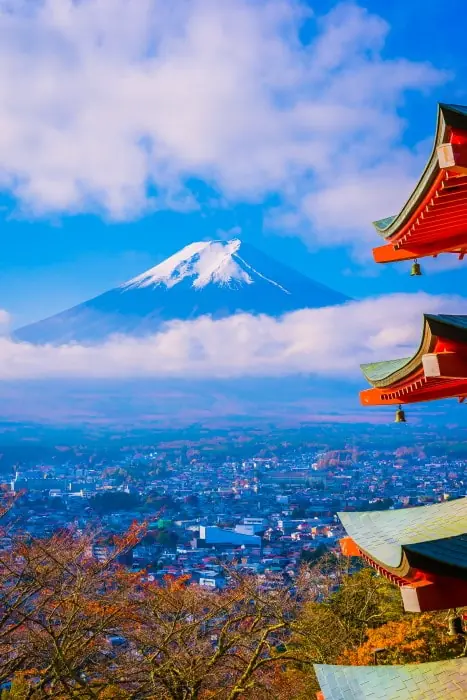 japansk whisky - mount fuji