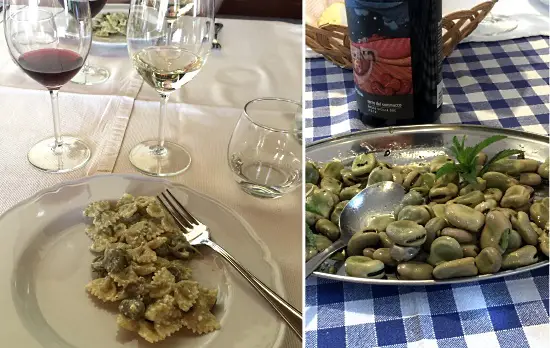 Sicilien: två rätter med favabönor