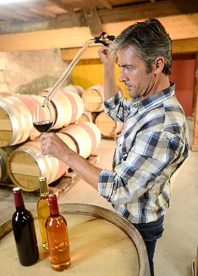frågor om vin - cuvée blandas
