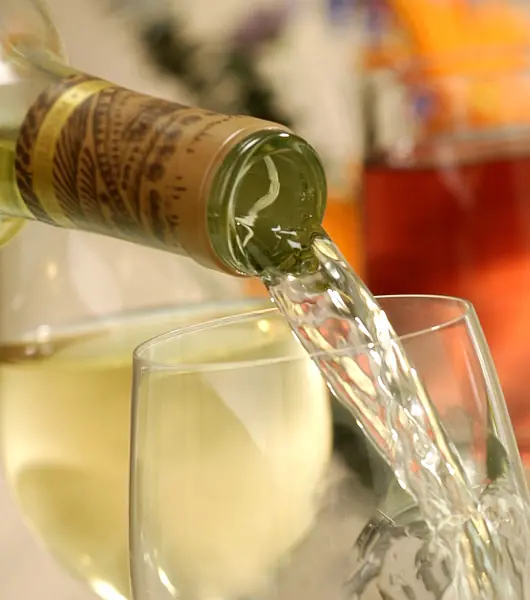 Friuli - flaska med glas