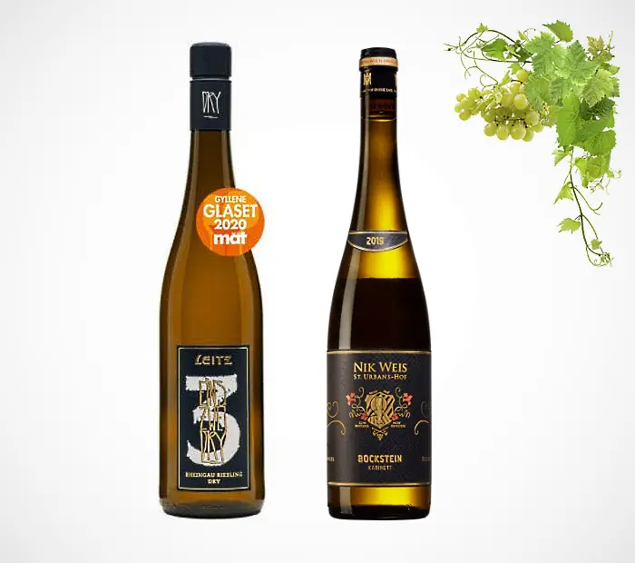 Druvan Riesling - 2 viner