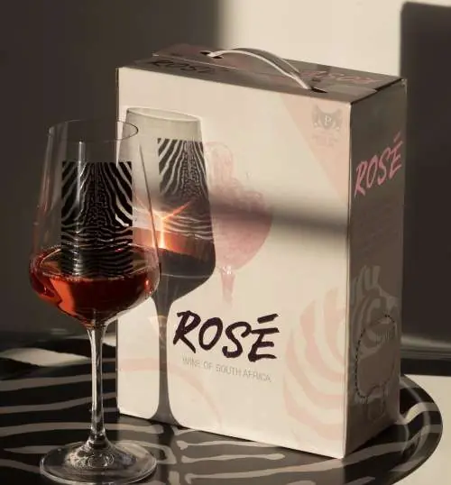 Zebra-vin roséboxen 