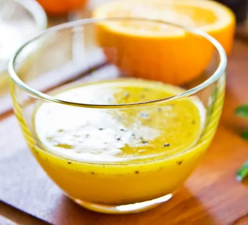 grillat - apelsinvinaigrette