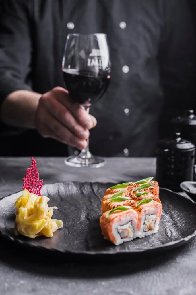 Vin till sushi
