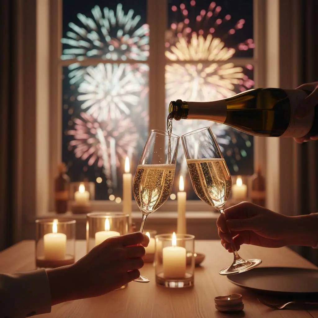 Skåla in nyåret med Champagne eller Crémant