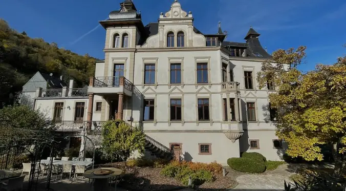 Wein Von 3 - vingården med ett slott
