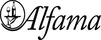 alfama logotyp nyast