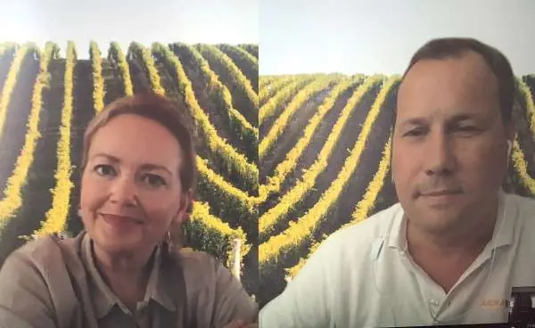 Anja Nordberg Sonesson och David Blomgren från Vindestination Skåne