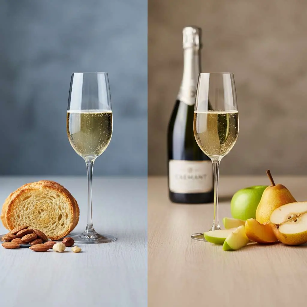 Smakskillnad mellan Champagne och Crémant – brödigt mot fruktigt