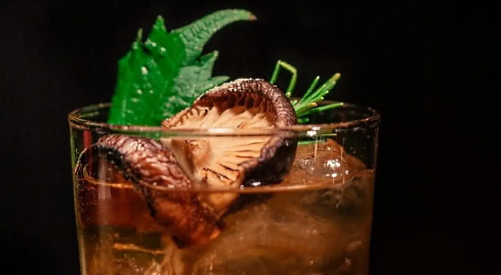 mocktails - umami shiitake flip