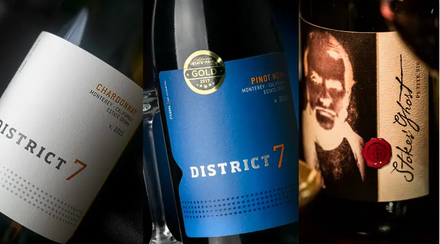 Winemaker 's dinner och de tre vinerna som skulle provas