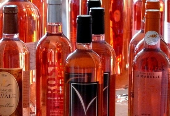 vintrender - rosé flaskor