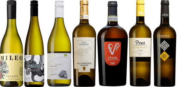 Vita viner från Italien - 7 olika vita viner
